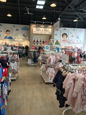 CES mothercare shopfitters complete the installation